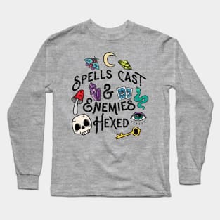 Spells Cast & Enemies Hexed Long Sleeve T-Shirt